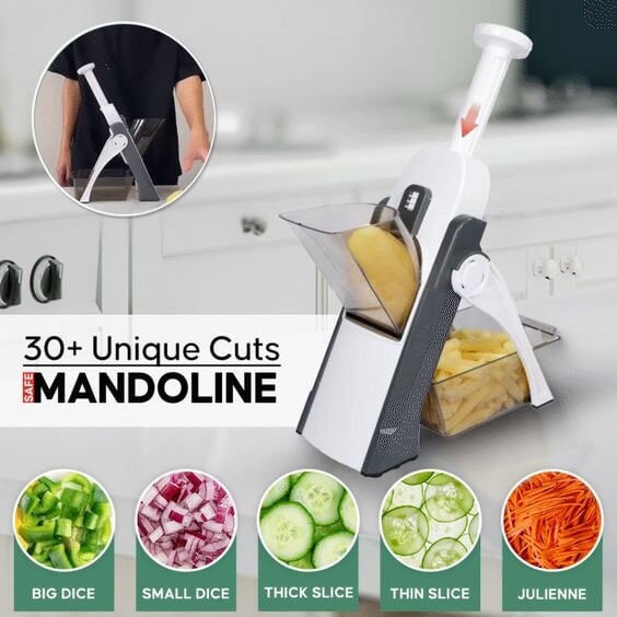 SK™ IMPORTED 5 in 1 Vegetable Cutter