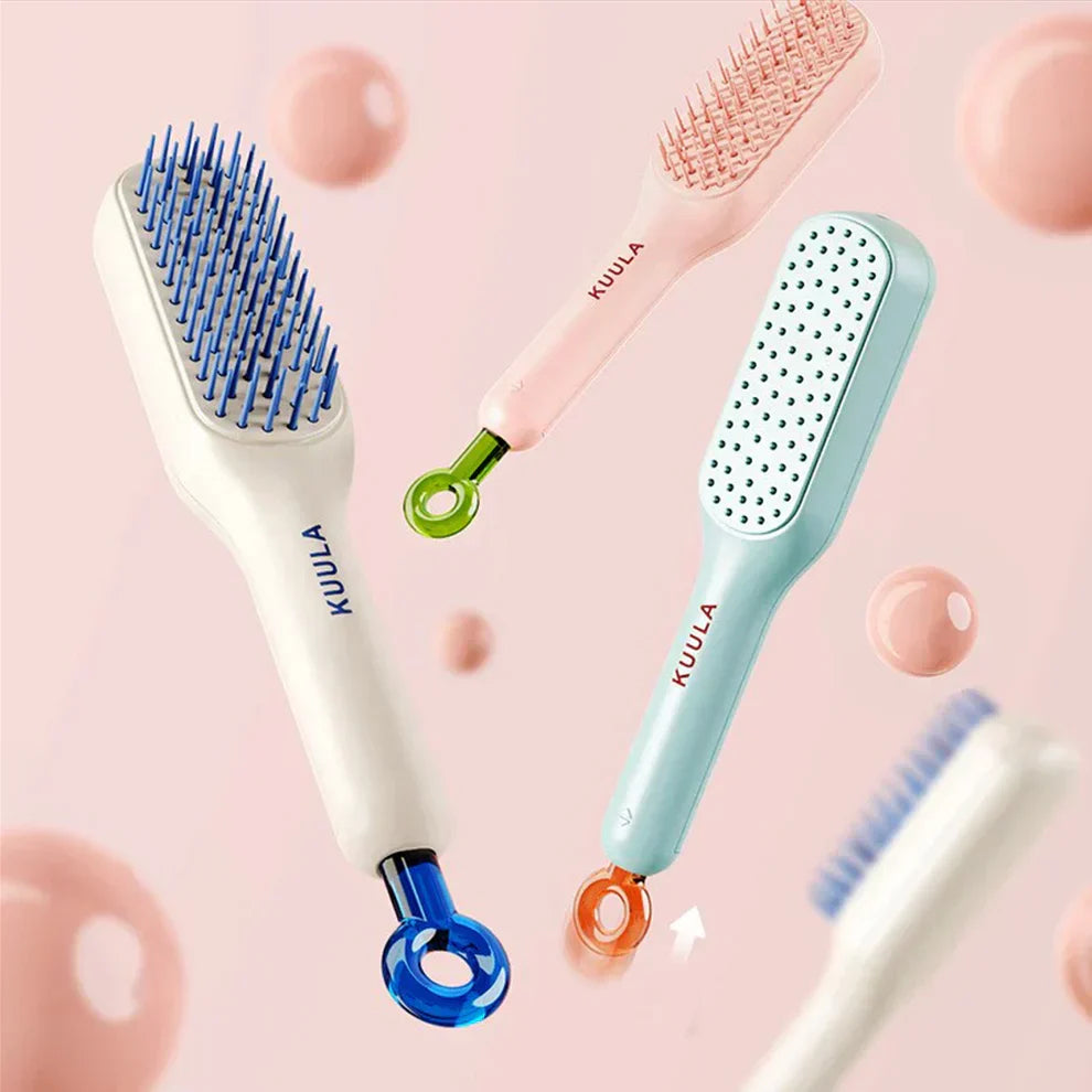 Self Cleaning Hair Brush