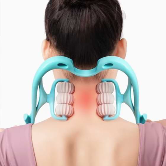 SK™ 6 Wheel Pressure Point Neck Massager