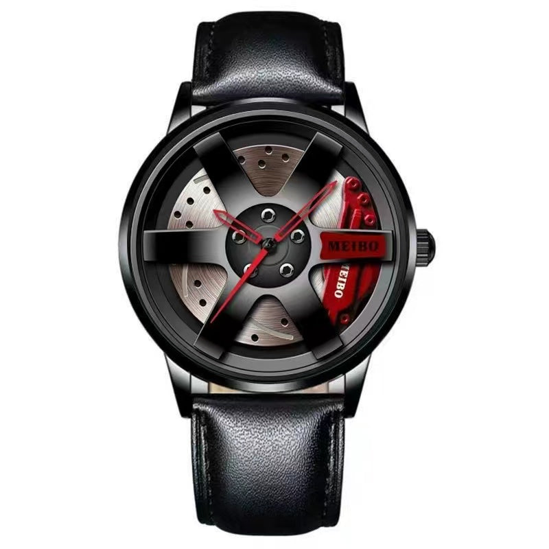 SK™ Men's Quartz Luxury Waterproof Spin Watch