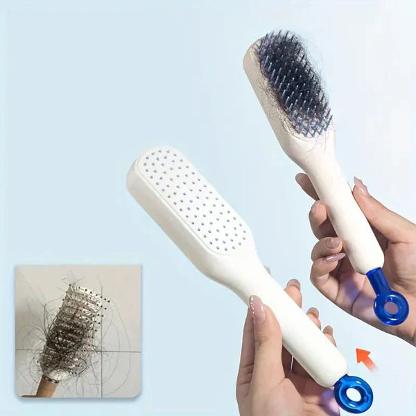 Self Cleaning Hair Brush