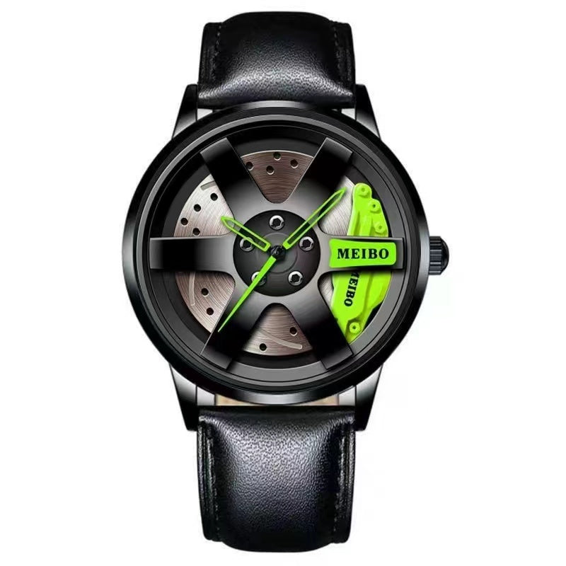 SK™ Men's Quartz Luxury Waterproof Spin Watch