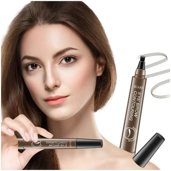 4 Points Waterproof Eyebrow Pen