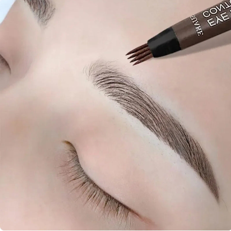 4 Points Waterproof Eyebrow Pen